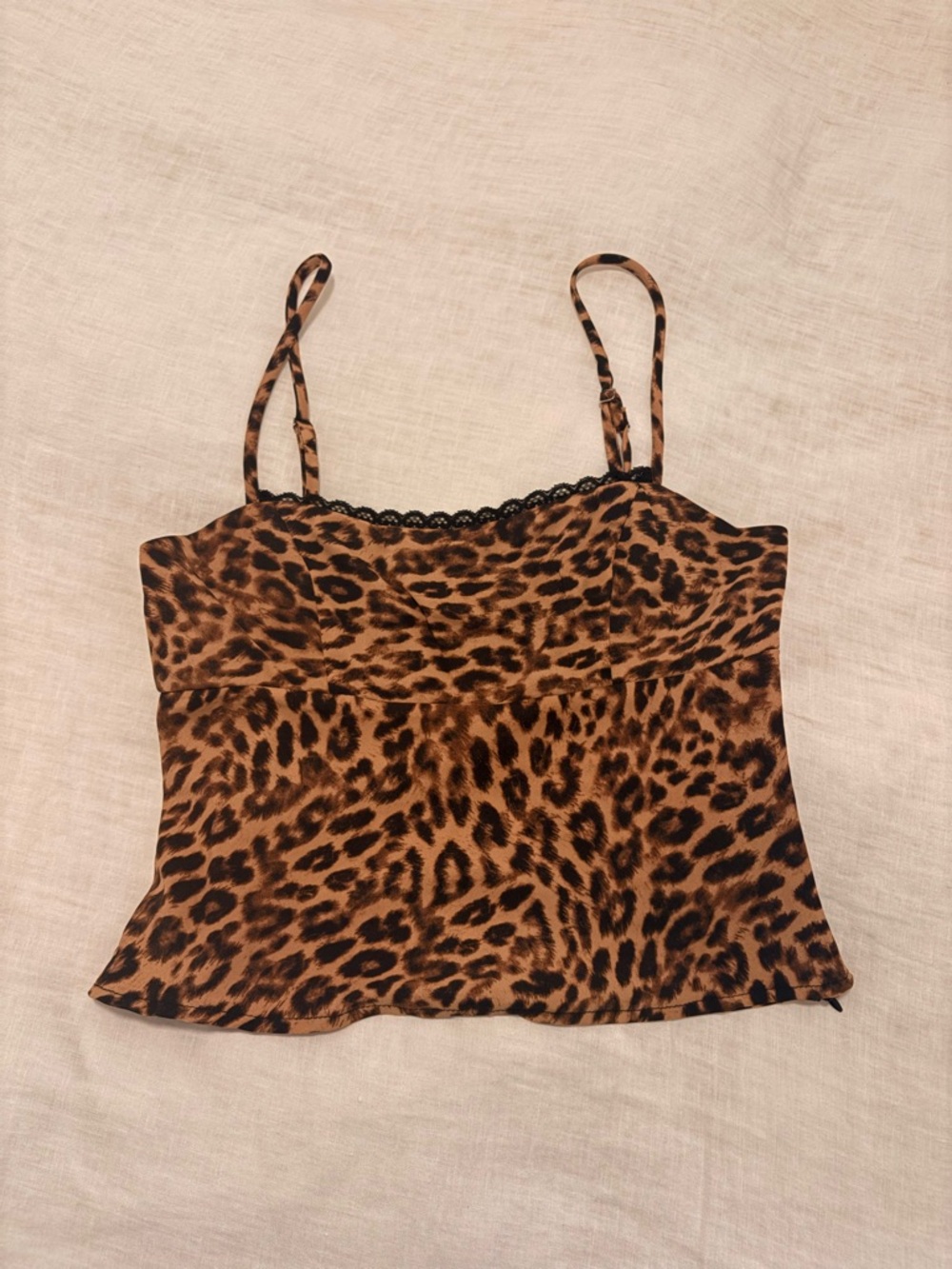 New Princess Polly Jaquelyn Top Leopard